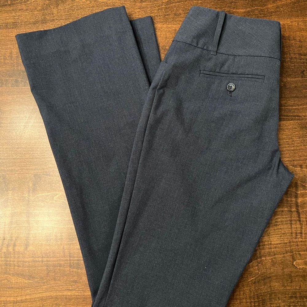 The Limited Dress Pants, Heathered Blue, Size 2.